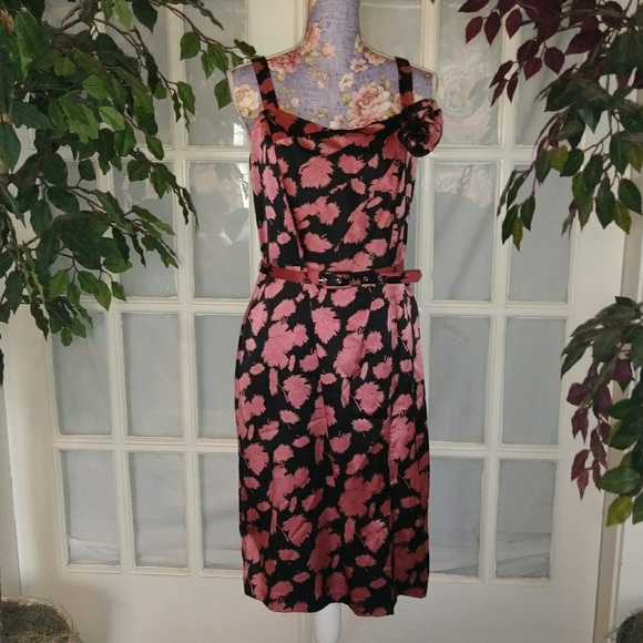 Doncastor Dresses & Skirts - Rockabilly Sexy Silk Dress EUC